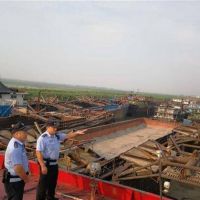 湖北打擊非法采砂、拆除砂石碼頭 監(jiān)利復綠41個港口碼頭！