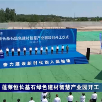 政府主導(dǎo)、國企運(yùn)營、市場運(yùn)作！山東一大型綜合建材產(chǎn)業(yè)園項(xiàng)目正式開工