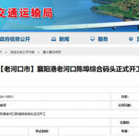 新建4個1000噸級泊位！湖北又一綜合碼頭開工